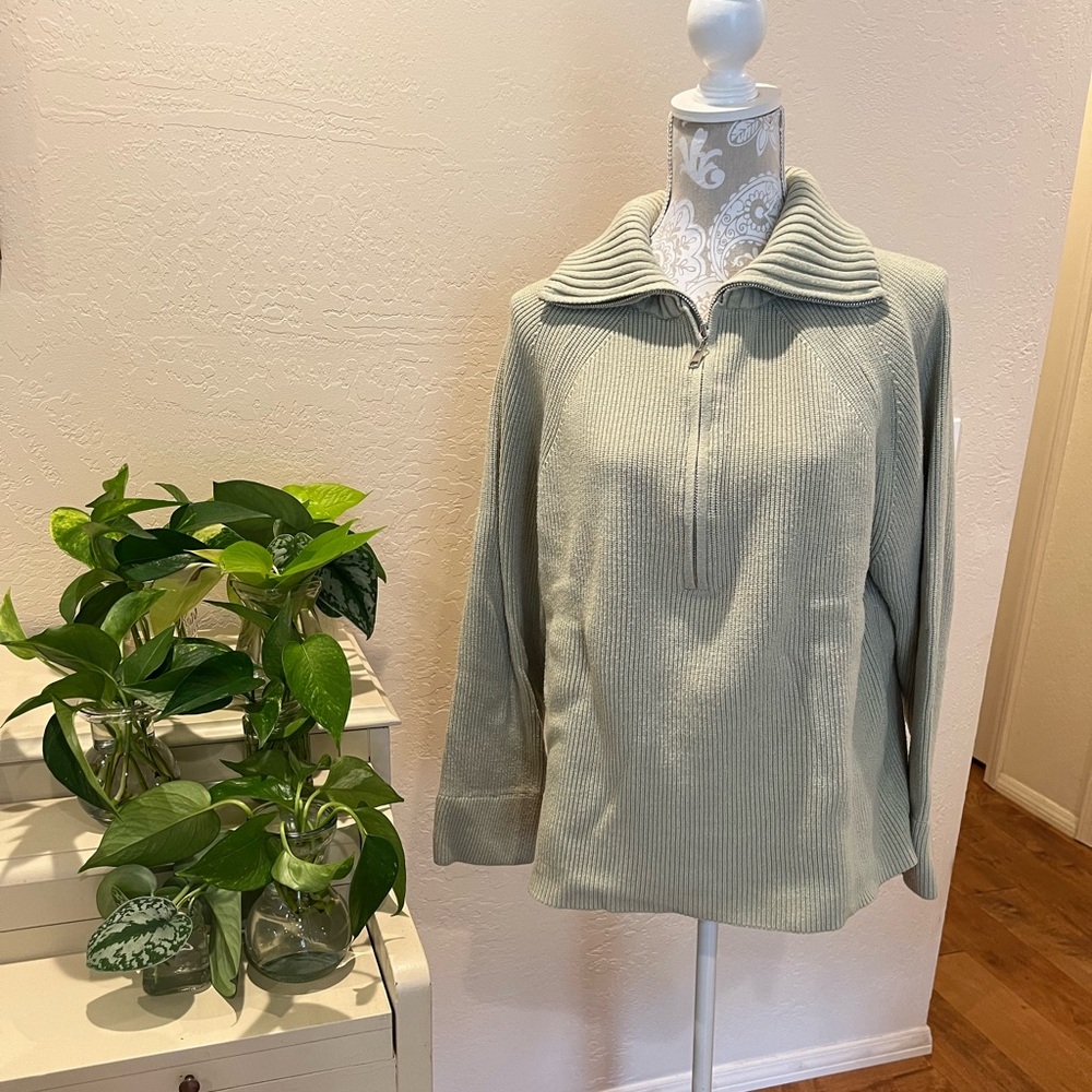 Half zip sweater